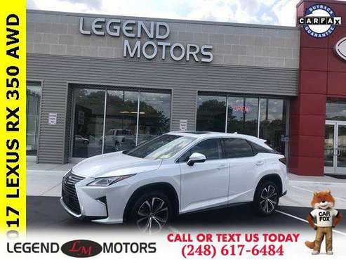 2017 Lexus RX 350 for sale in Waterford, MI