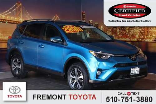 2018 Toyota RAV4 XLE - - by dealer - vehicle for sale in Fremont, CA