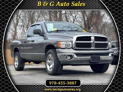 2005 Dodge Ram 1500 SLT Quad Cab 4WD ( 6 MONTHS WARRANTY ) - cars & for sale in North Chelmsford, MA