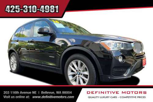 2016 BMW X3 xDrive28i AVAILABLE IN STOCK! SALE! - cars & for sale in Bellevue, WA