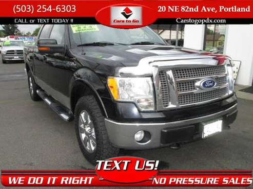 2009 Ford F150 SuperCrew Cab Lariat Pickup 4D 5 1/2 ft Cars and Trucks for sale in Portland, OR