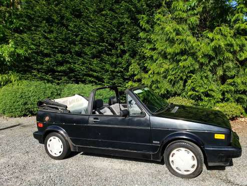 1989 VW Cabriolet 164K original miles Runs Strong - cars & for sale in Snohomish, WA