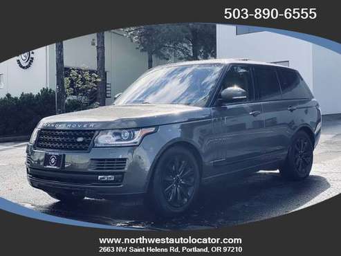 2016 Land Rover Range Rover tD6 Diesel HSE! Heated/AC Seats, TV's,... for sale in Portland, CA