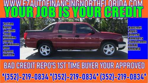 2005 Chevrolet Avalanche Bad Credit OK Repo,s Ok We Finance Everybody for sale in Gainesville, FL