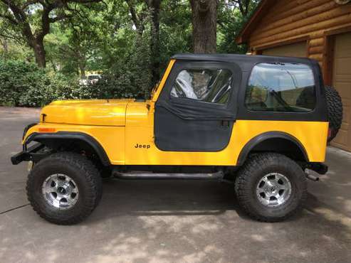 Restored 1981 Jeep CJ-7 CJ7 - cars & trucks - by owner - vehicle... for sale in Bedford, TX