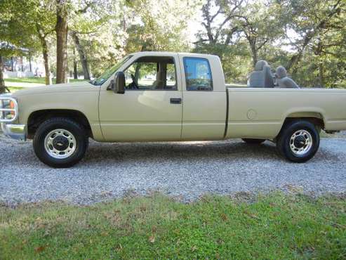 1999 Chevy 2500 Xtra cab diesel - cars & trucks - by owner - vehicle... for sale in Huntsville, TX