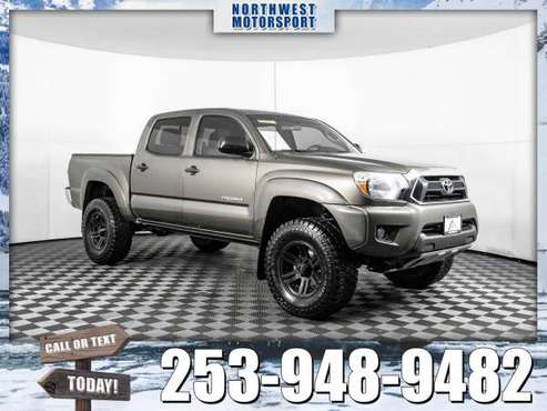 Lifted 2015 *Toyota Tacoma* SR5 4x4 - cars & trucks - by dealer -... for sale in PUYALLUP, WA