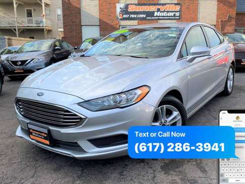2018 Ford Fusion SE 4dr Sedan - Financing Available! - cars & trucks... for sale in Somerville, MA