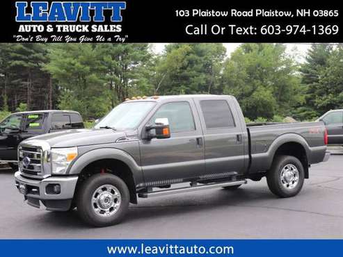 2015 Ford Super Duty F-350 SRW XLT CREW CAB 6.2L V8 87K MILES - cars... for sale in Plaistow, MA