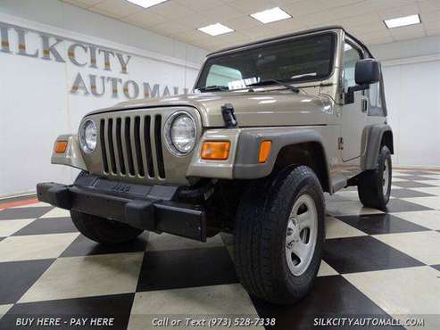 2006 Jeep Wrangler SE SUV 1-OWNER! Automatic SE 2dr SUV 4WD - AS LOW... for sale in Paterson, NJ