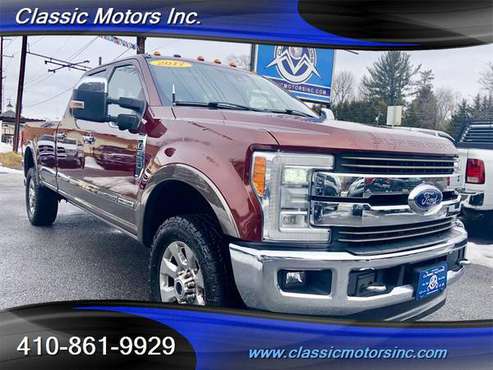 2017 Ford F-250 Crew Cab KING RANCH 4X4 LONG BED! 1-OWNER! for sale in Finksburg, PA