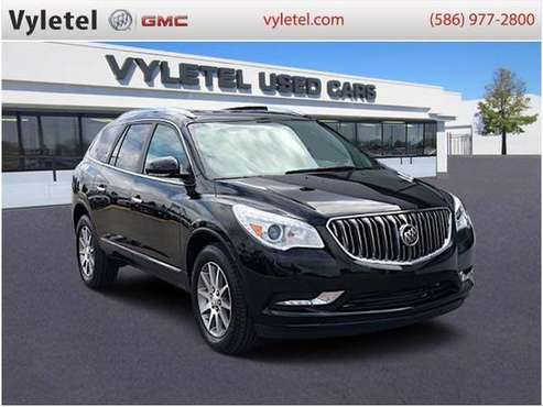 2017 Buick Enclave SUV FWD 4dr Convenience - Buick Ebony Twilight... for sale in Sterling Heights, MI