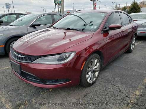 2015 *Chrysler* *200* *4dr Sedan S FWD* Maroon - cars & trucks - by... for sale in Woodbridge, District Of Columbia