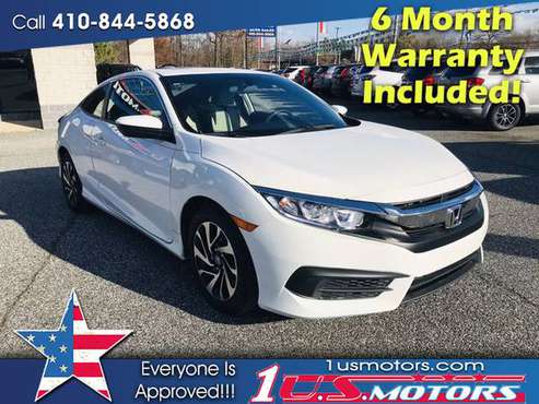 2017 Honda Civic - Financing Available! - cars & trucks - by dealer... for sale in Edgewood, MD