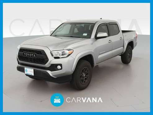 2017 Toyota Tacoma Double Cab SR5 Pickup 4D 5 ft pickup Silver for sale in Blountville, TN