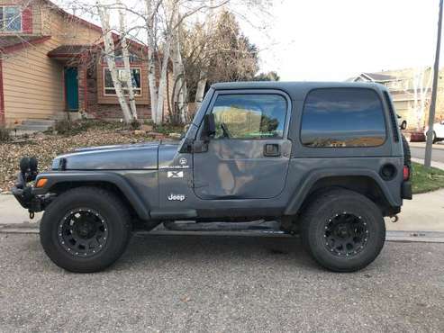 2002 Jeep Wrangler X - cars & trucks - by owner - vehicle automotive... for sale in Loveland, CO