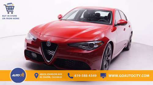 2017 Alfa Romeo Giulia RWD Sedan Giulia Alfa Romeo for sale in El Cajon, CA