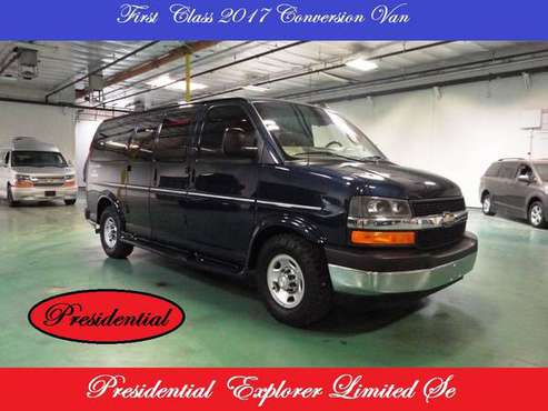 2017 Chevrolet 7 Pass Presidential Explorer Conversion Van Low Top -... for sale in salt lake, UT