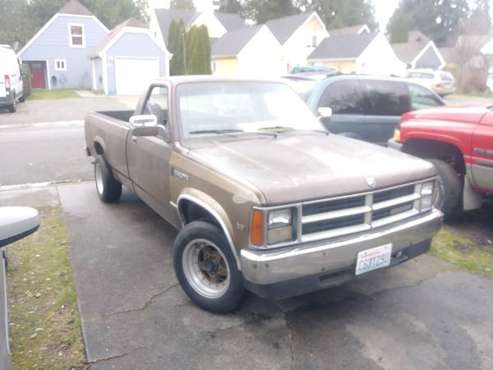 1987 dodge dakota - cars & trucks - by owner - vehicle automotive sale for sale in Everett, WA