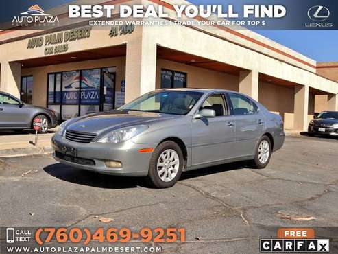 2003 Lexus *ES* *300* $192/mo with LOW MILES - cars & trucks - by... for sale in Palm Desert , CA