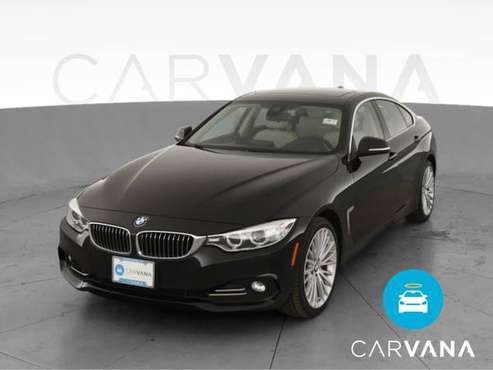 2015 BMW 4 Series 435i Gran Coupe xDrive 4D coupe Black - FINANCE -... for sale in Champlin, MN