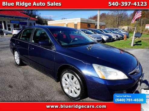 2007 Honda Accord SE V-6 Sedan AT - ALL CREDIT WELCOME! - cars &... for sale in Roanoke, VA
