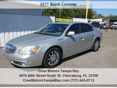 2011 Buick Lucerne CXL EZ APPROVAL-LOW DOWN PAYMENTS! for sale in SAINT PETERSBURG, FL