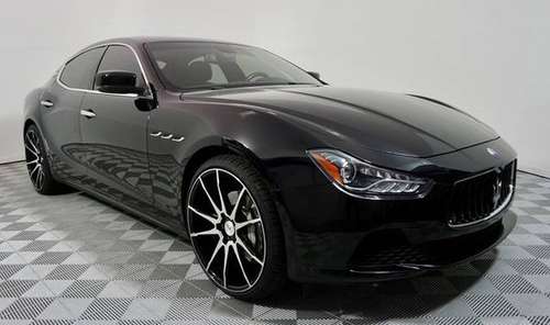 2014 *Maserati* *Ghibli* *4dr Sedan* Black for sale in Scottsdale, AZ