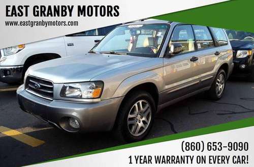 2005 Subaru Forester XS L.L.Bean Edition AWD 4dr Wagon - 1 YEAR... for sale in East Granby, CT
