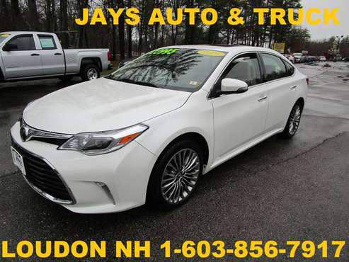 2016 TOYOTA AVALON LIMITED ONLY 44K WITH CERTIFIED WARRANTY - cars & for sale in Loudon, NH