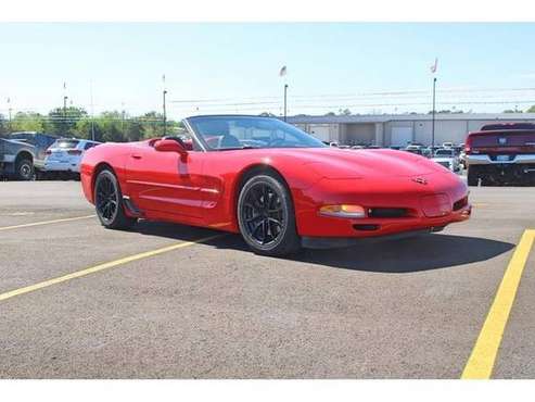 2002 Chevrolet Corvette Base (Torch Red) - - by dealer for sale in Chandler, OK