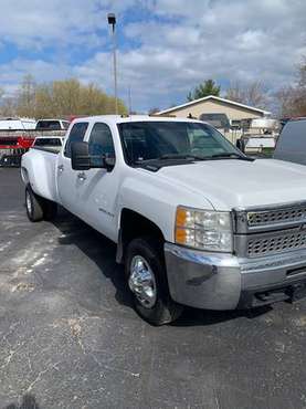 2008 Chevy 3500 Crew Cab Dually 4x4 DURAMAX - - by for sale in Gladwin, MI