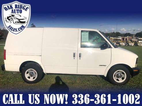 2001 Chevrolet Astro Cargo Van 111.2" WB RWD - cars & trucks - by... for sale in Greensboro, NC