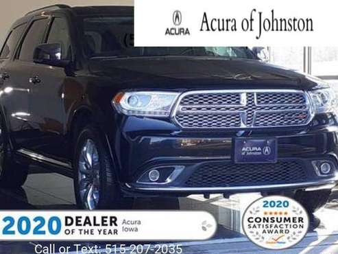 2017 Dodge Durango Citadel suv Black - - by dealer for sale in Johnston, IA