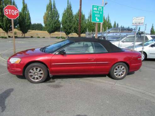 2004 Chrysler Sebring Limited 2dr Convertible - Down Pymts Starting... for sale in Marysville, WA