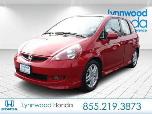 2008 Honda Fit Sport - cars & trucks - by dealer - vehicle... for sale in Edmonds, WA