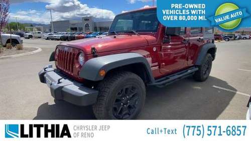 2013 Jeep Wrangler Unlimited 4WD 4dr Sport - - by for sale in Reno, NV