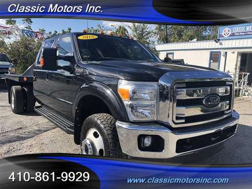 2015 Ford F-350 Crew Cab Lariat 4X4 Flat Bed_DRW LOADED!!! for sale in Westminster, District Of Columbia