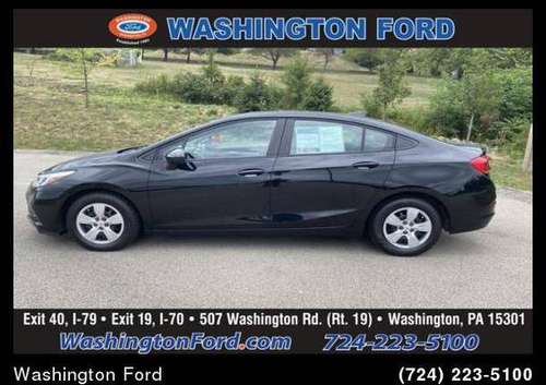 2016 Chevrolet Chevy Cruze LS - cars & trucks - by dealer - vehicle... for sale in Washington, PA