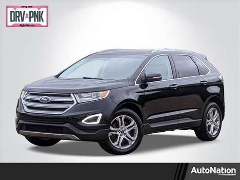 2017 Ford Edge Titanium AWD All Wheel Drive SKU:HBB35223 - cars &... for sale in North Canton, OH