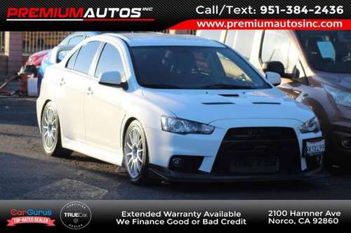 2014 Mitsubishi Lancer Evolution GSR LOW MILES! CLEAN TITLE - cars &... for sale in Norco, CA