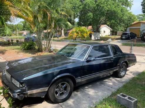88 Chevy Monte Carlo for sale in TAMPA, FL