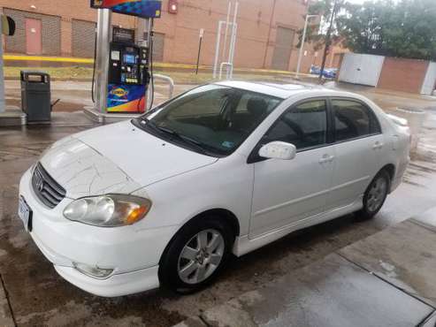 2004 Toyota Corolla s.....clean for sale in Centreville, District Of Columbia