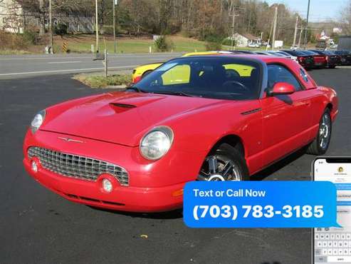 2004 FORD THUNDERBIRD w/Hardtop Premium ~ WE FINANCE BAD CREDIT -... for sale in Stafford, District Of Columbia