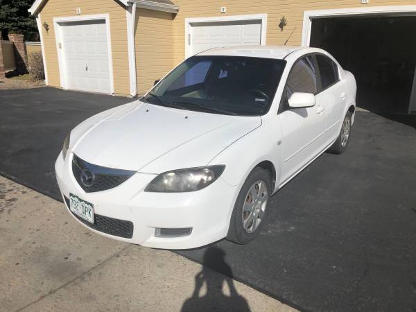 2007 Mazda 3 - White for sale in Fort Collins, CO