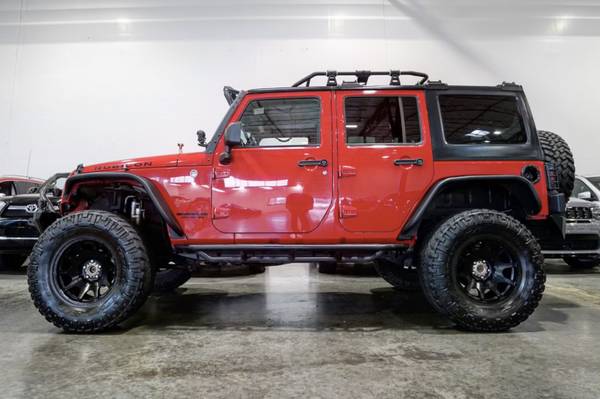2015 JEEP WRANGLER 4X4 RUBICON LIFTED BIG WHEELS/TIRES LOW 59K MILES... for sale in Portland, OR – photo 5