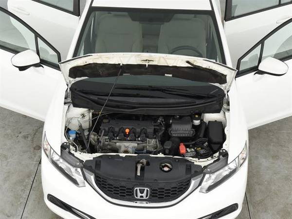2014 Honda Civic Natural Gas Sedan 4D sedan White - FINANCE ONLINE for sale in Tucson, AZ – photo 4