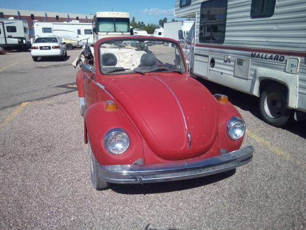 1978 VW Super Beetle Convertible *Runs but needs some TLC* for sale in Tucson, CA – photo 7