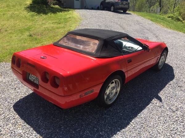 1993 Corvette convertible for sale in THAXTON, VA – photo 4