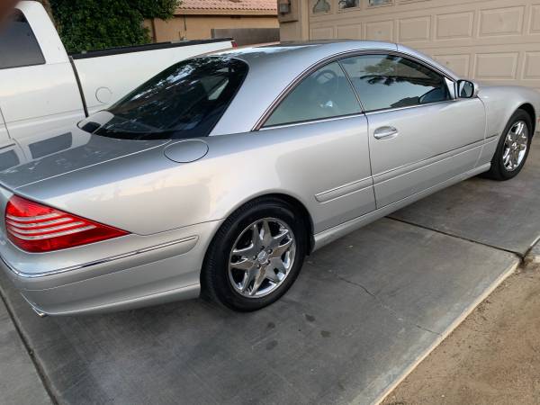 2002 MERCEDES CL500 - cars & trucks - by owner - vehicle automotive... for sale in Cathedral City, CA – photo 9